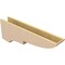 Ekena Millwork 6"W x 36"D x 12"H Thin Ridgewood Rough Cedar Woodgrain TimberThane Corbel, Primed Tan CORUR06X36X12RIDRCPR - alternate 3